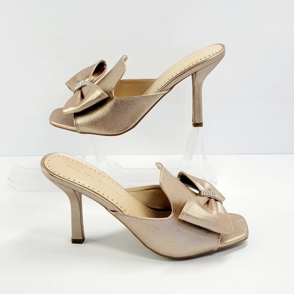 NWT- ADRIENNE VITTADINI gladys mule sandal Sz 8.5 - Picture 3 of 8